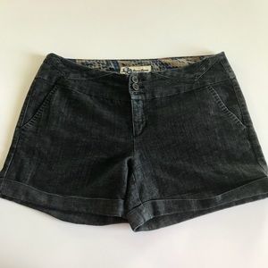 Boom Boom Jeans Dark Denim Shorts sz 16W